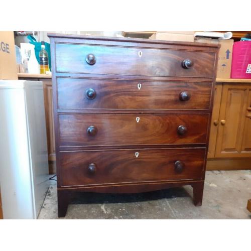 Mahogany chest