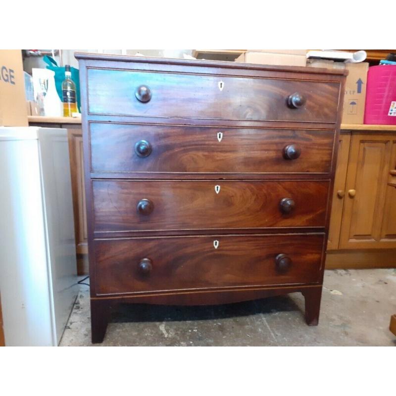 Mahogany chest