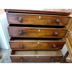 Mahogany chest