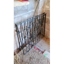Black Iron outdoor gates
