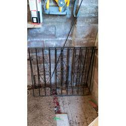 Black Iron outdoor gates