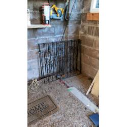 Black Iron outdoor gates