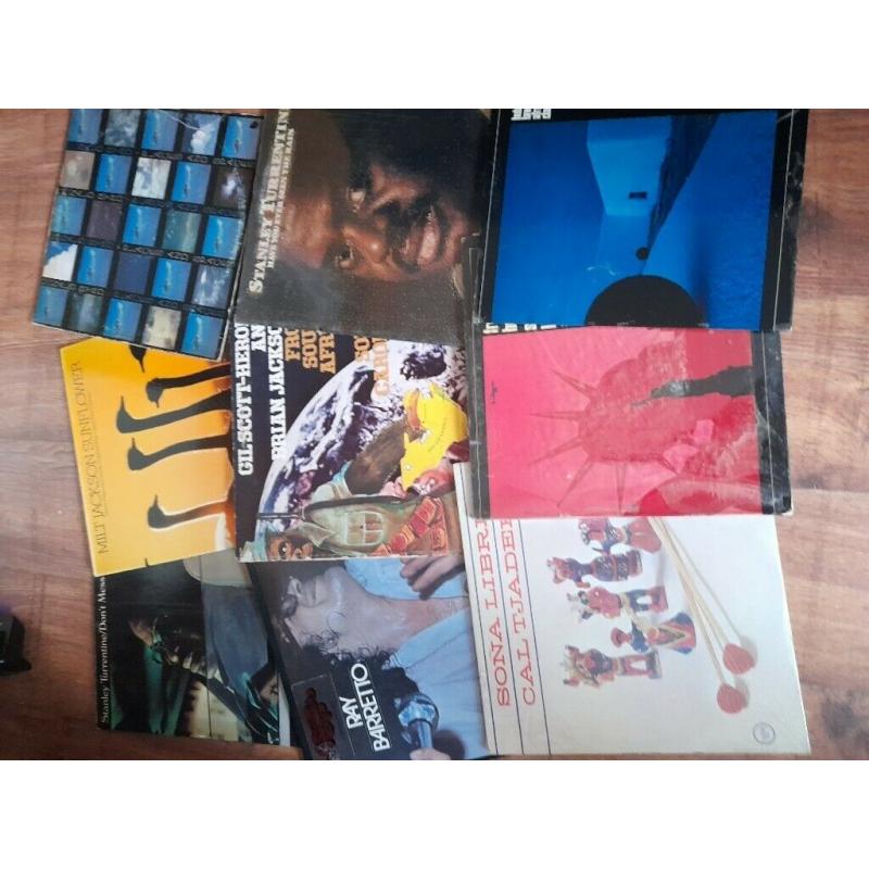 68 JAZZ,FUNK,SOUL,ROCK,LATIN 60'S-EARLY 80'S ALL ALBUMS FOR RELUCTANT SALE.