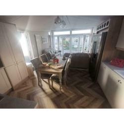 2020 6 berth static caravan for sale at Trecco bay in Porthcawl near the beach