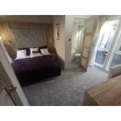 2020 6 berth static caravan for sale at Trecco bay in Porthcawl near the beach