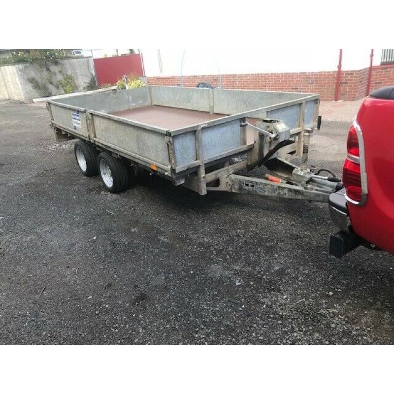 Ifor Williams LM126G 12 Foot x 6 Foot 4 Inch Flatbed Trailer With Sides