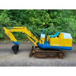 Komatsu PC05-5 Mini Excavator Digger, 1816 Hours, Bucket *WATCH VIDEO* 3 Cylinder diesel, 1.1 TON