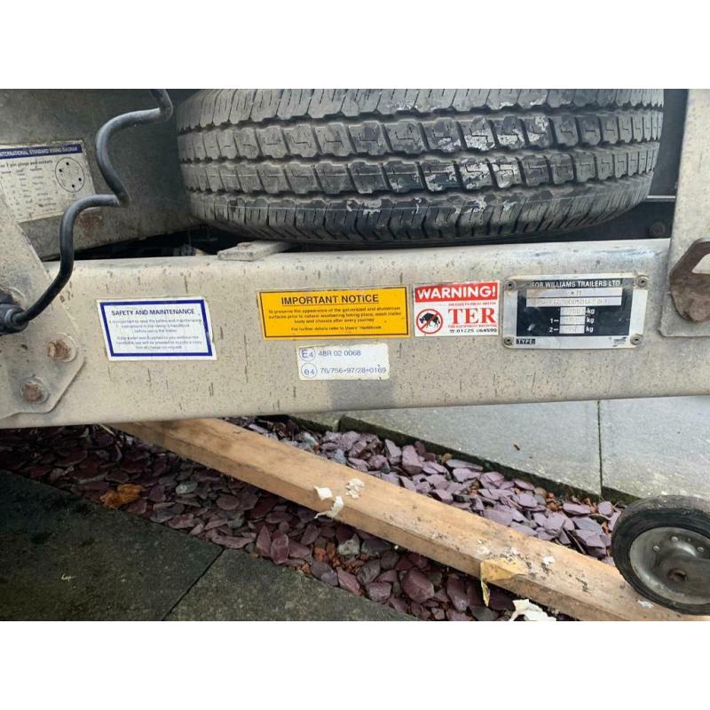 Ifor Williams 8x4 trailer