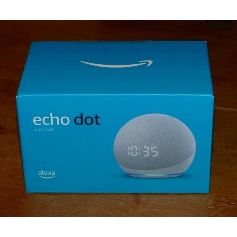Echo Dot with Clock, latest model BNiB.