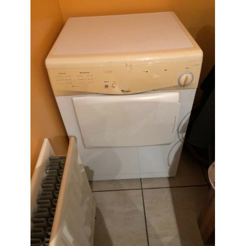 Whirlpool vented tumble dryer