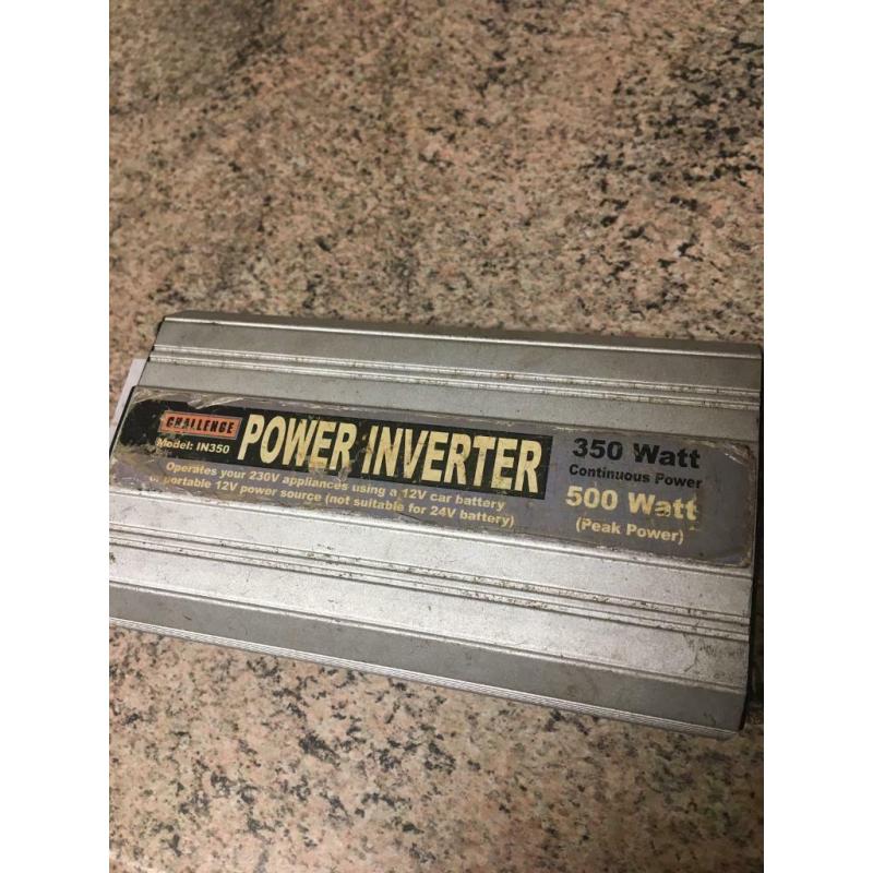 Challenge IN350 Power inverter for car van caravan