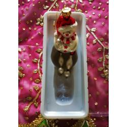 NEW TRADITIONAL SNOWMAN BAUBLE Figure Ornament Hanging Decoration Hat Scarf Festive Star CHRISTMAS