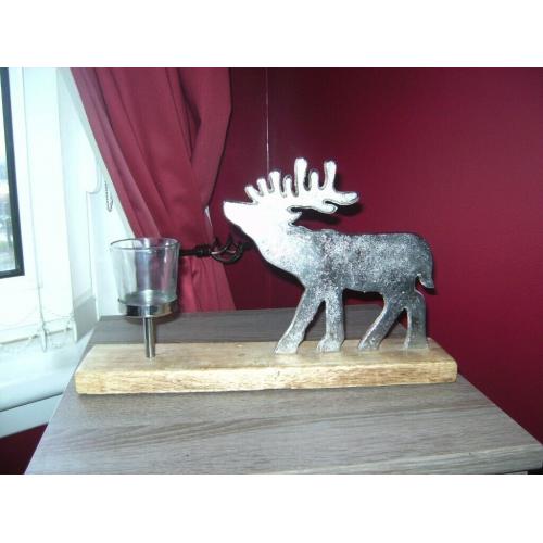 Reindeer Christmas Candle Holder