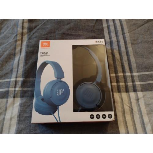 JBL T450 Wired Headphones - Unused & Boxed