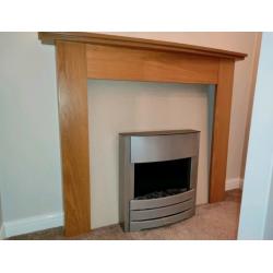 Electric fire and surround
