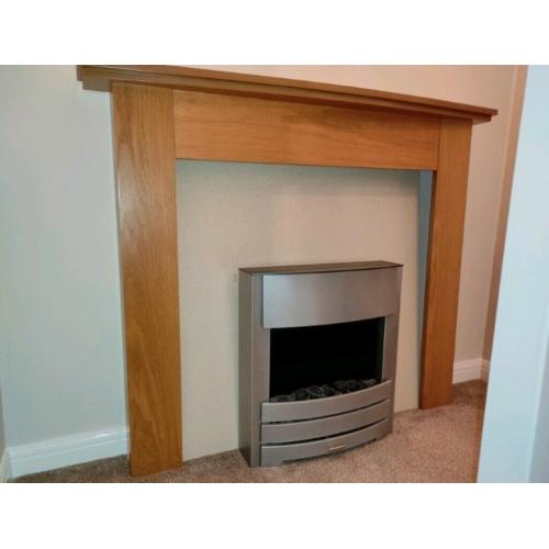 Electric fire and surround