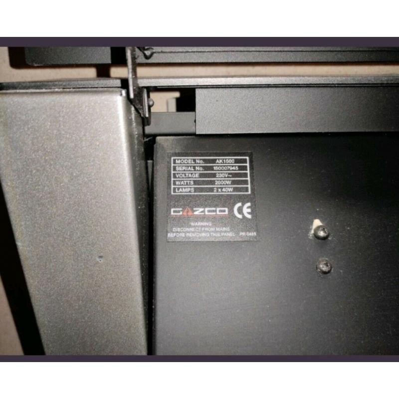 Electric fire and surround