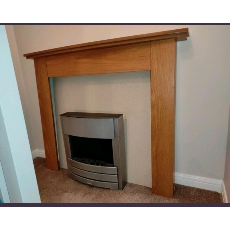 Electric fire and surround