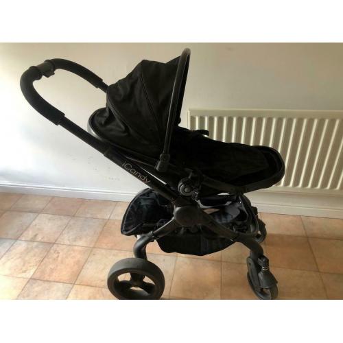 iCandy Peach Stroller, Carry Cot and Maxicosi car seat
