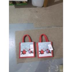 Christmas lunch bags