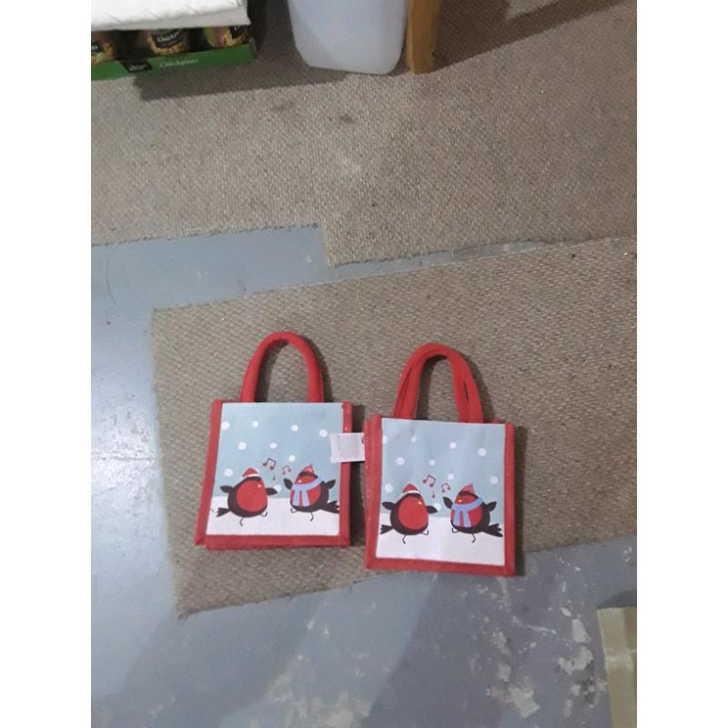 Christmas lunch bags