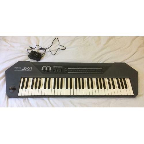 Roland JX-1 Synthesiser Keyboard With PSU