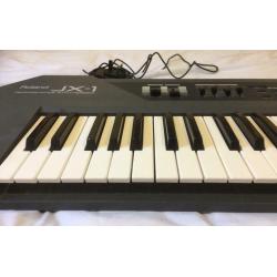 Roland JX-1 Synthesiser Keyboard With PSU