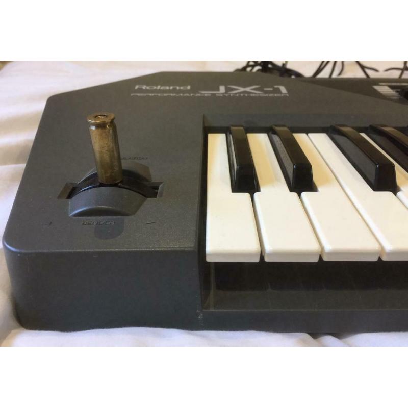 Roland JX-1 Synthesiser Keyboard With PSU