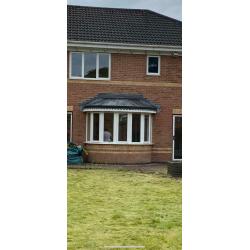 GRP Bay window Canopy
