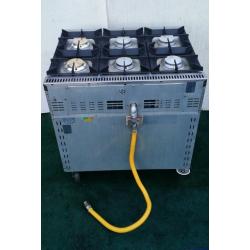 Lincat Opus OG7002/N Natural Gas Oven 6 Burner Range