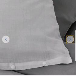 NEW Orthopaedic V shaped firm pillow