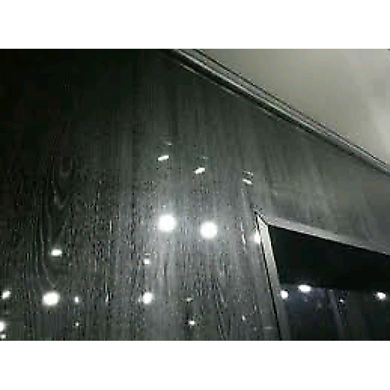 Wetwall 5mm black wood panel pack of 4 wet wall panels 250mm x 2.7m
