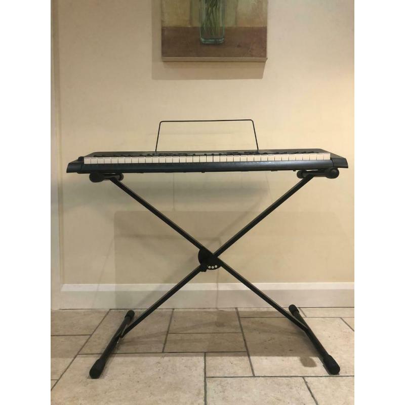 Casio CTK-3200 Keyboard & Stand (like new)