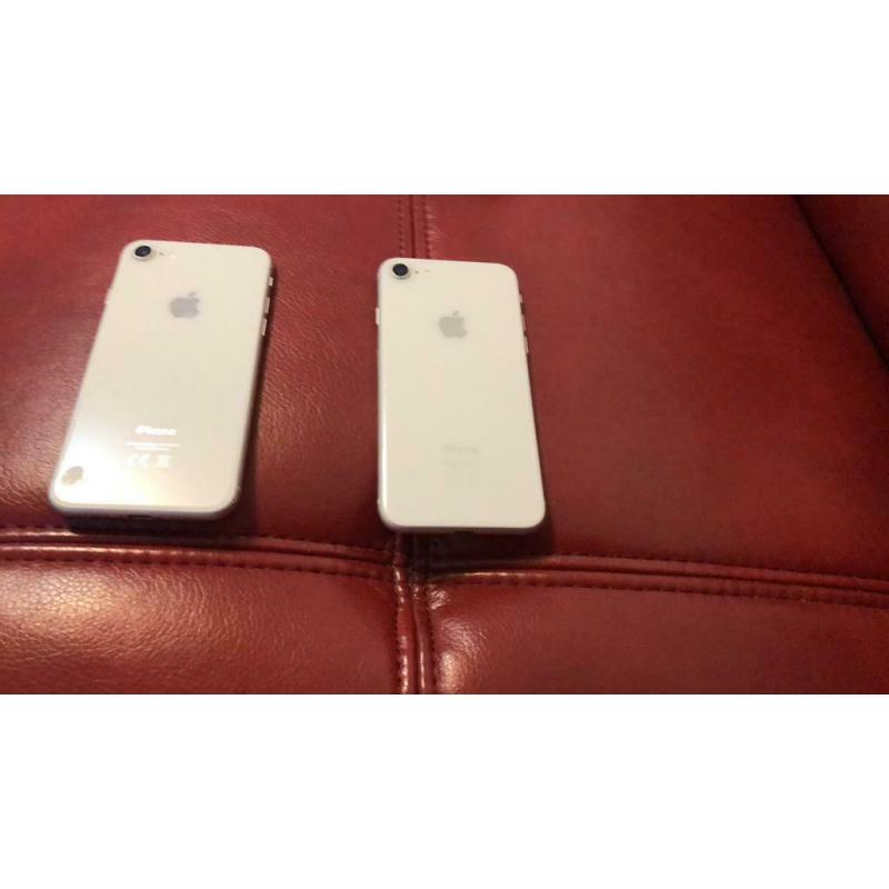 iPhone 8 64gb unlocked mint condition with warranty