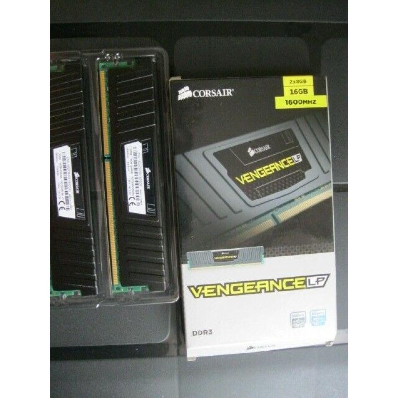 Corsair 16GB (2x8GB) 1600MHz DDR3 Vengeance LP (Total 32GB for sale)