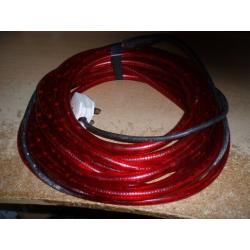 RED ROPELIGHT 8 metre length - STATIC BRIGHT COLOUR ONLY ?25