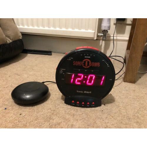 Sonic Bomb Alarm Clock
