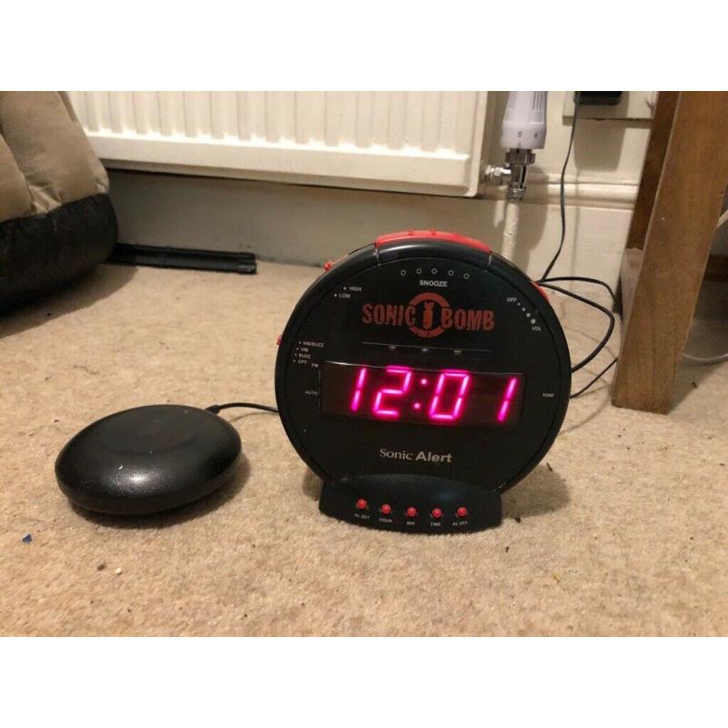 Sonic Bomb Alarm Clock