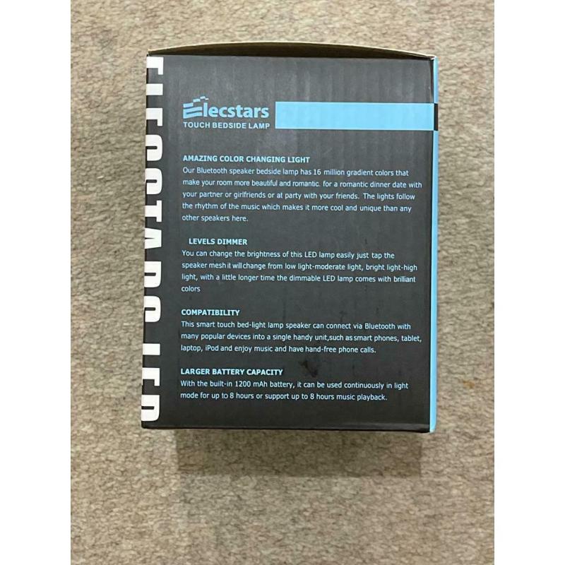 BRAN NEW Elecstars LED Touch Bedside Lamp FOR ?14.99
