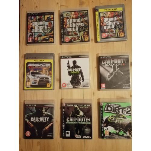 Collection of 38 Playstation 3 Video Games