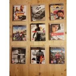 Collection of 38 Playstation 3 Video Games