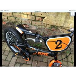 Kids 20?wheel bike age approximately 5 to 8 very good condition