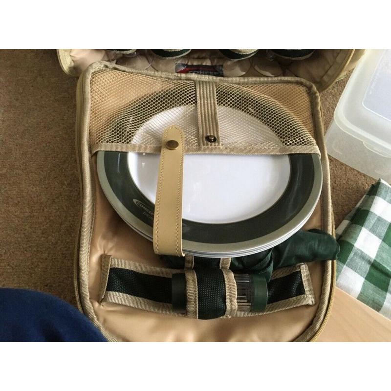 Luxury picnic bag hamper basket from John Lewis