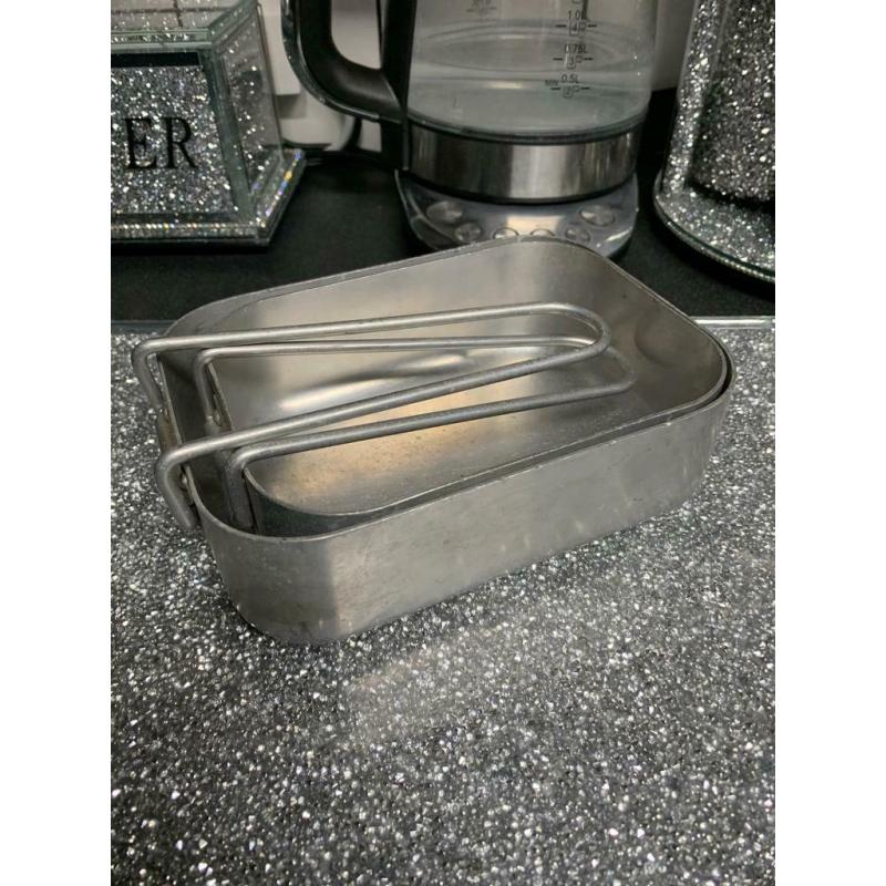 Pair of mess tins (camping/scouts/fishing/cadets)