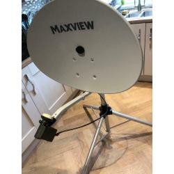 MaxView portable satellite dish ideal motorhome or caravan