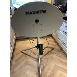 MaxView portable satellite dish ideal motorhome or caravan