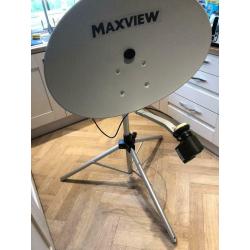 MaxView portable satellite dish ideal motorhome or caravan