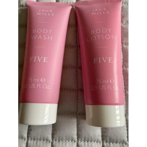 Jack Wills body wash & body lotion