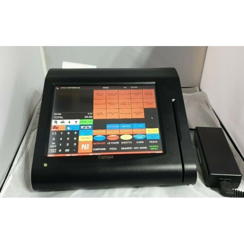 Compak ICRTouch Epos System 4 Pub Bar Fast Food Chip Shop Off Licence Scanning
