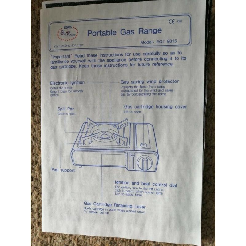 Euro GT Portable Gas Stove